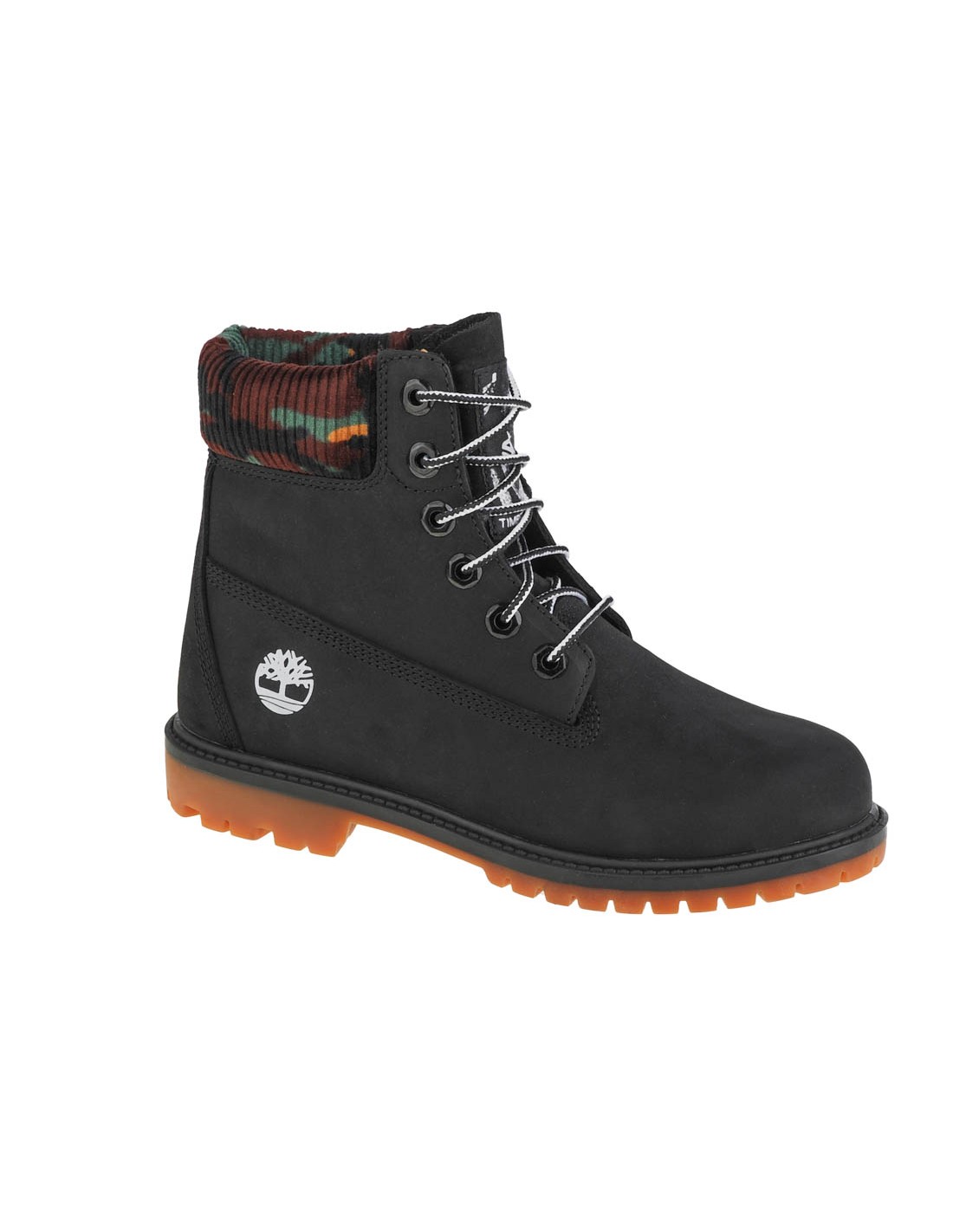 Timberland Heritage Δερμάτινα Γυναικεία Αρβυλάκια Μαύρα A2M7T36