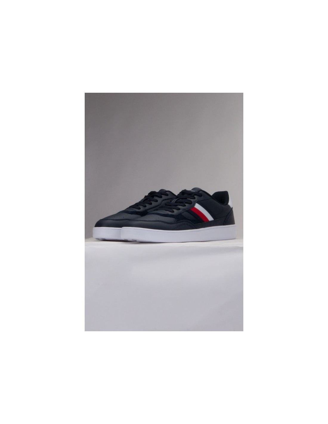 Tommy Hilfiger Court Cupsole Retro Lth Stripes shoes M FM0FM04828 DW541