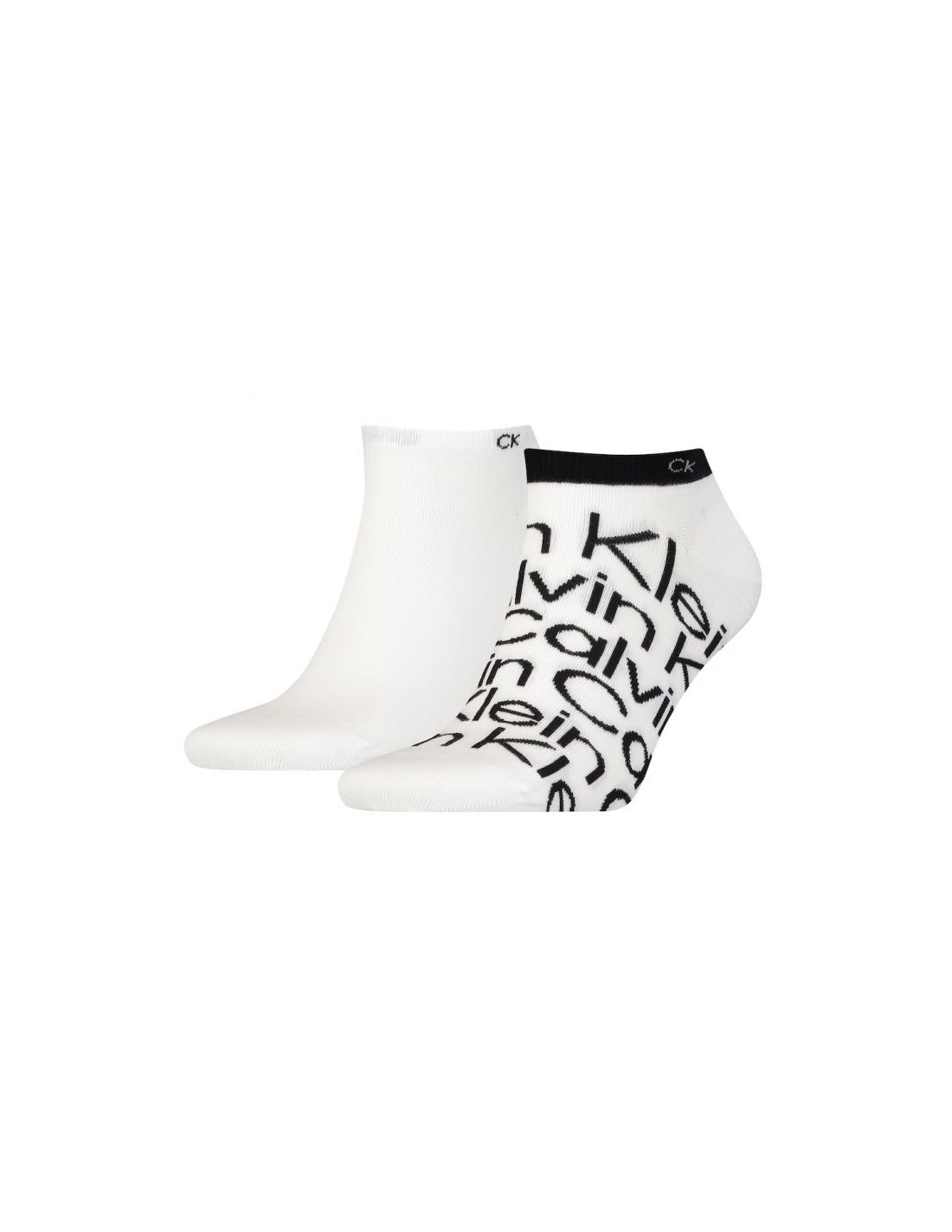 Calvin Klein Ανδρικές Κάλτσες Λευκές 2Pack 701218714-00239-42