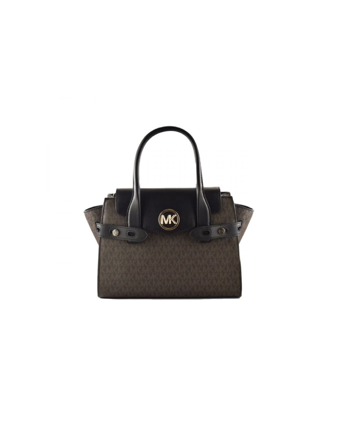Michael Kors Carmen Γυναικεία Τσάντα Χειρός Καφέ 35S2GNMS5B
