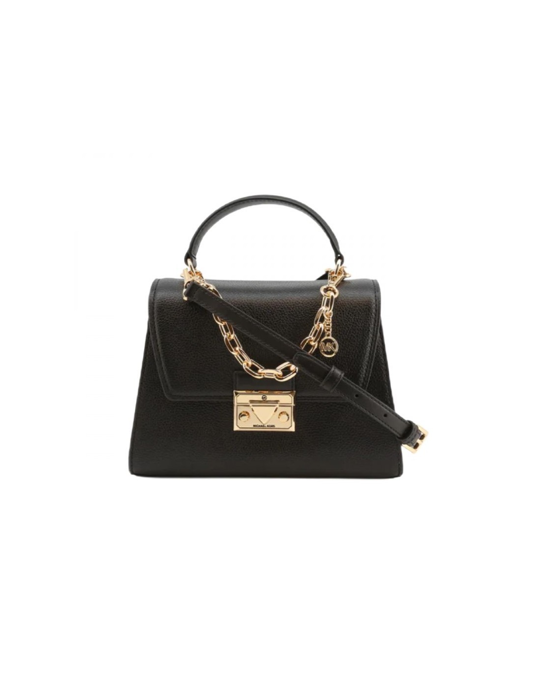 Michael Kors Γυναικεία Τσάντα Χιαστί Μαύρη 35S2GNRS5L