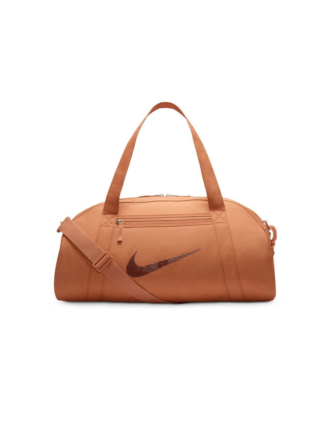 Nike Gym Club DR6974-225 Τσάντα Ώμου για Γυμναστήριο Καφέ