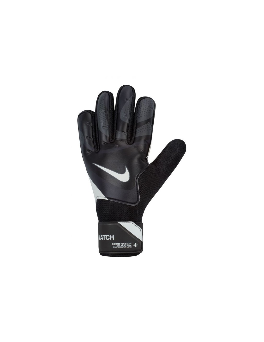 Nike Match FJ4862-011 Γάντια Τερματοφύλακα Ενηλίκων Μαύρα7