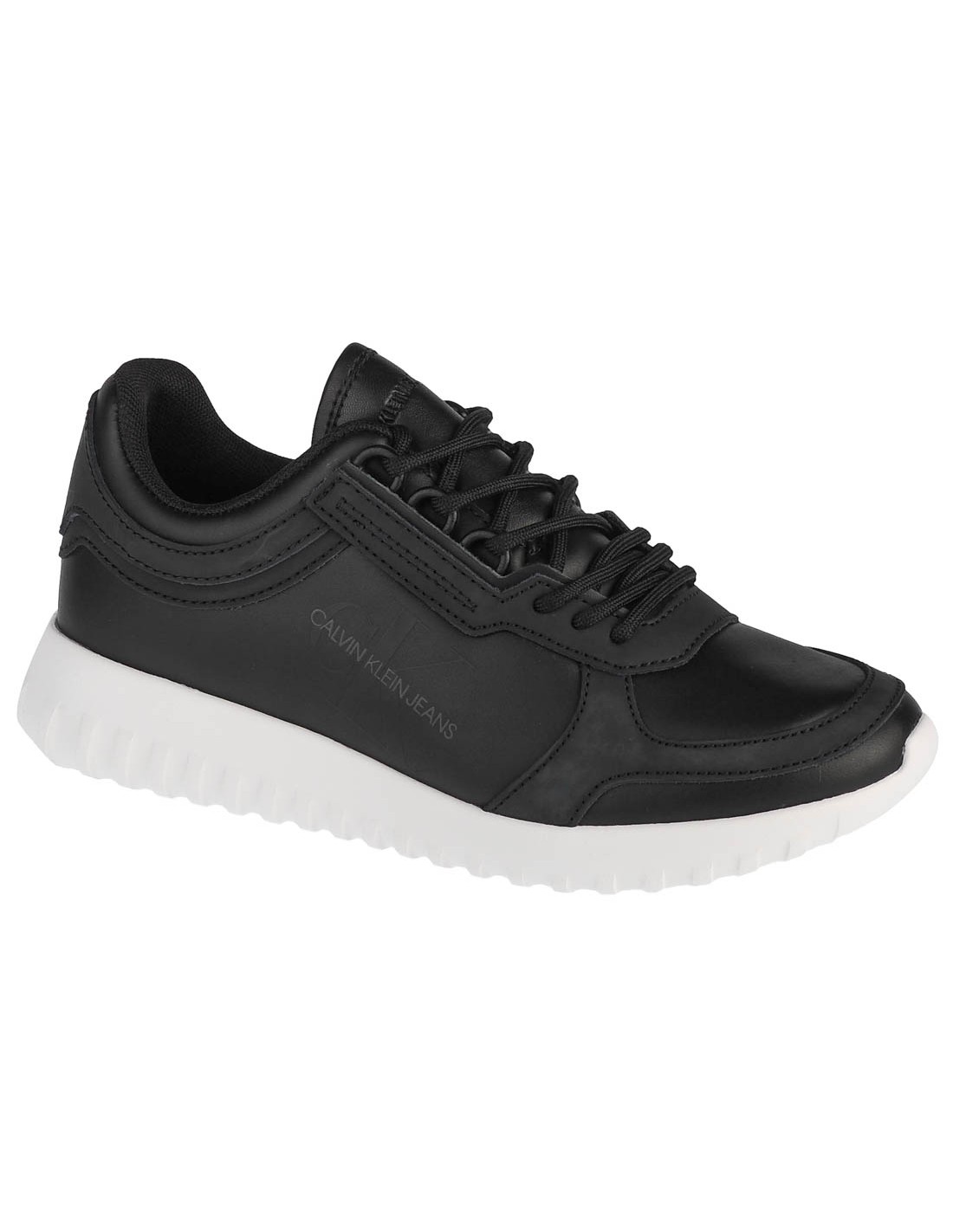 Calvin Klein Runner Γυναικεία Sneakers Μαύρα YW0YW00375-BEH36