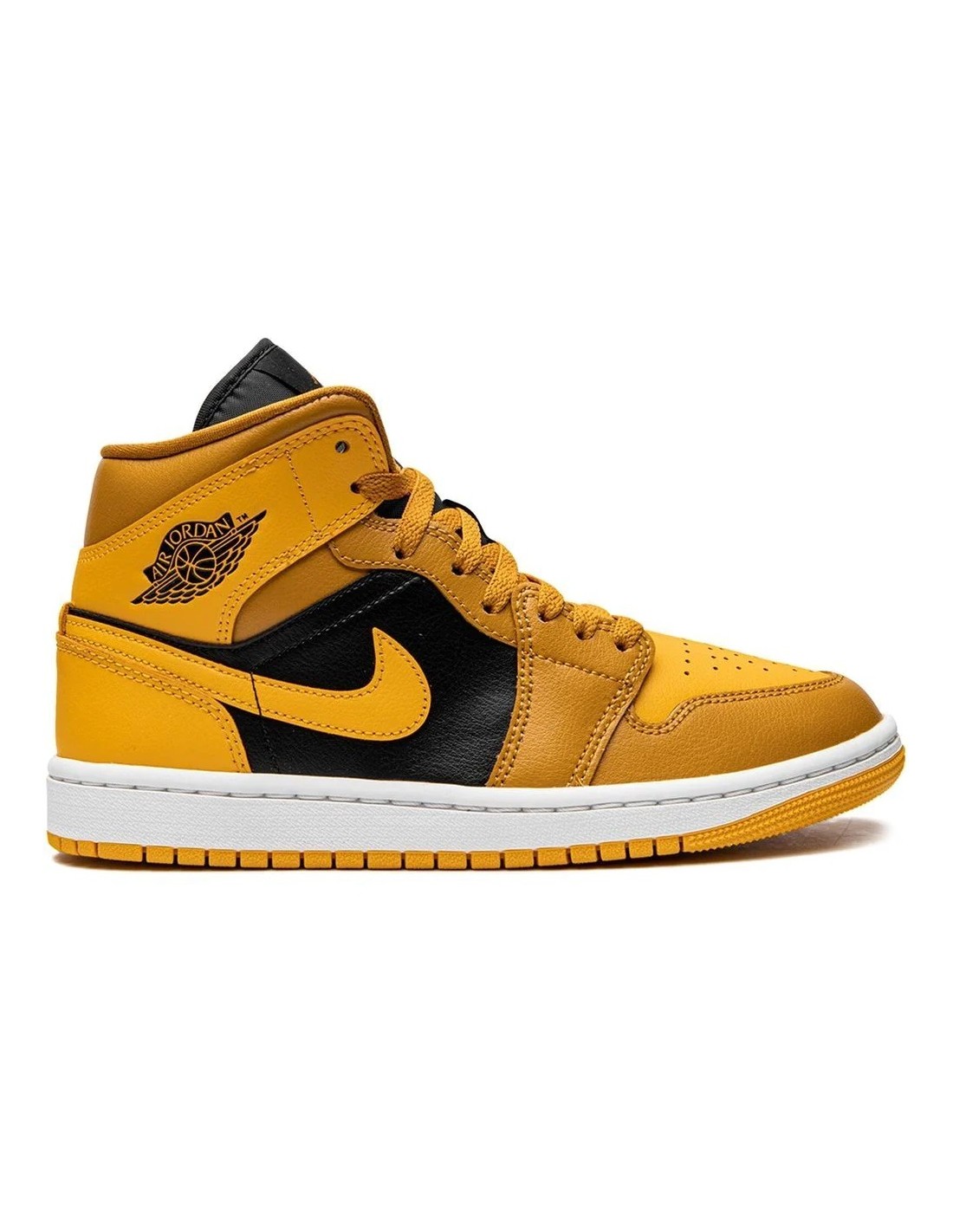 Jordan Air Jordan 1 Mid Γυναικεία Μποτάκια Chutney / Black / White / Taxi BQ6472-70037 1/2