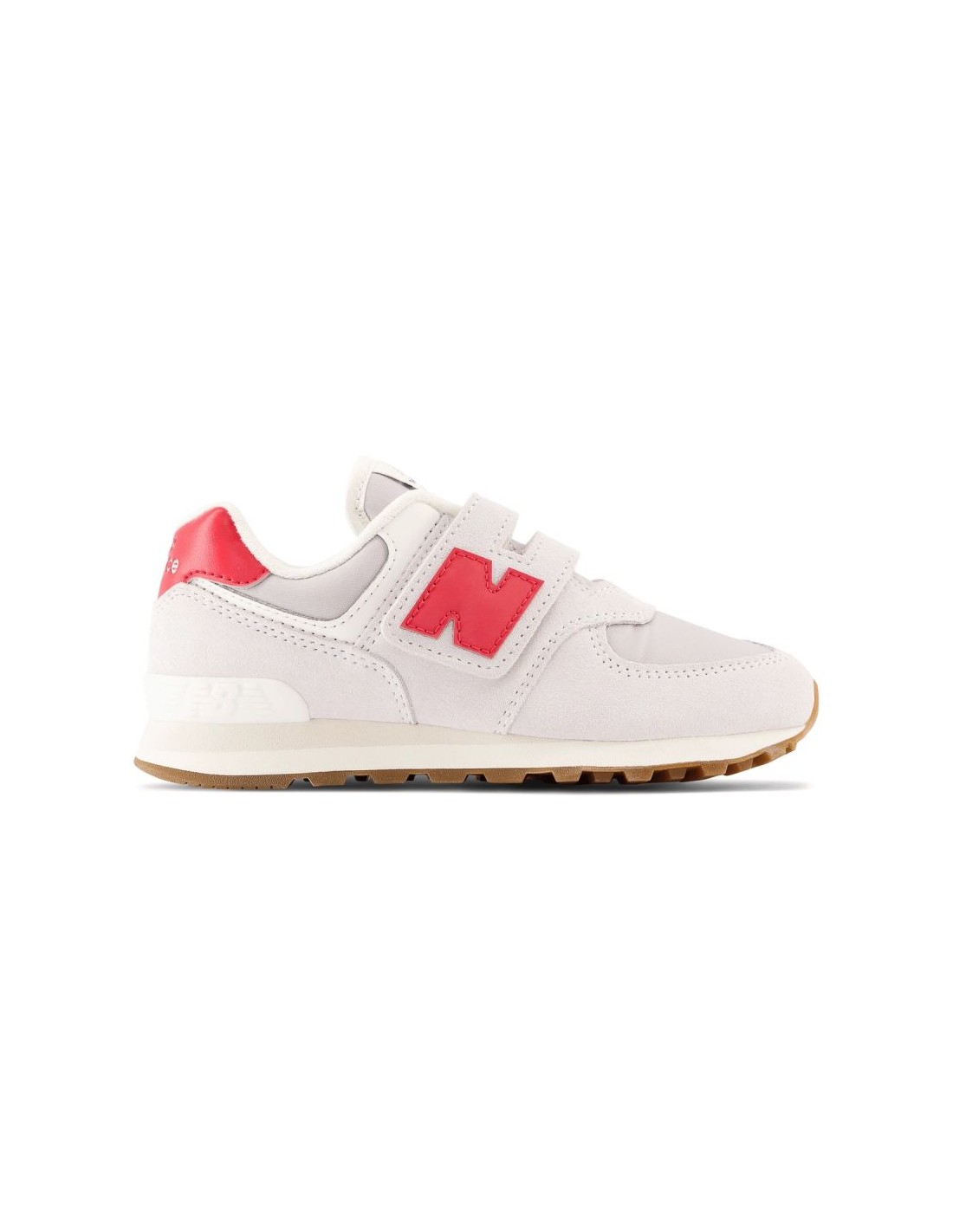 New Balance Παιδικά Sneakers με Σκρατς για Αγόρι Γκρι PV574RF128